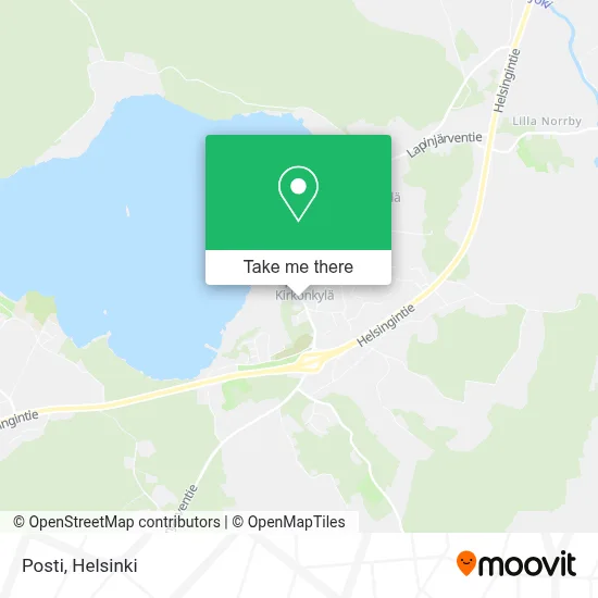 Posti map