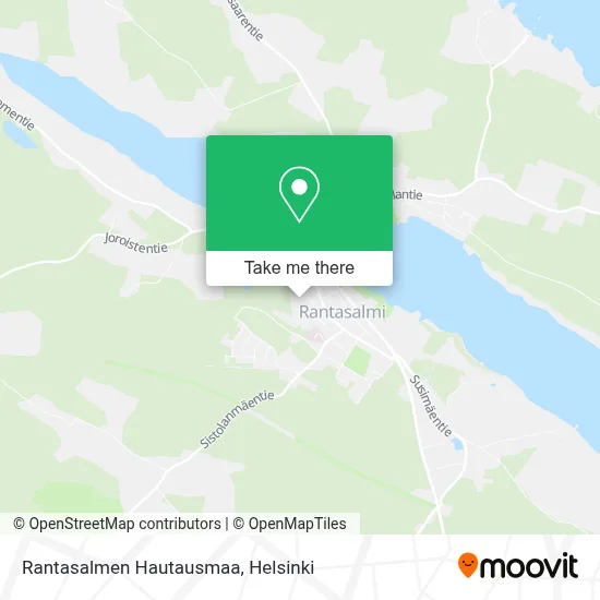Rantasalmen Hautausmaa map