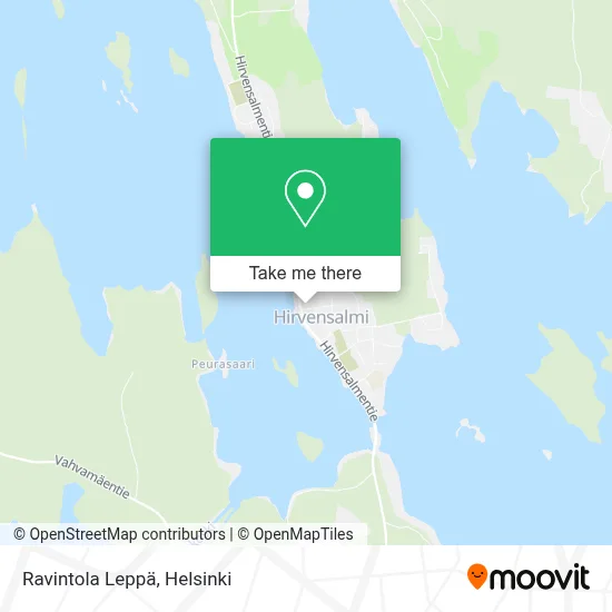 Ravintola Leppä map