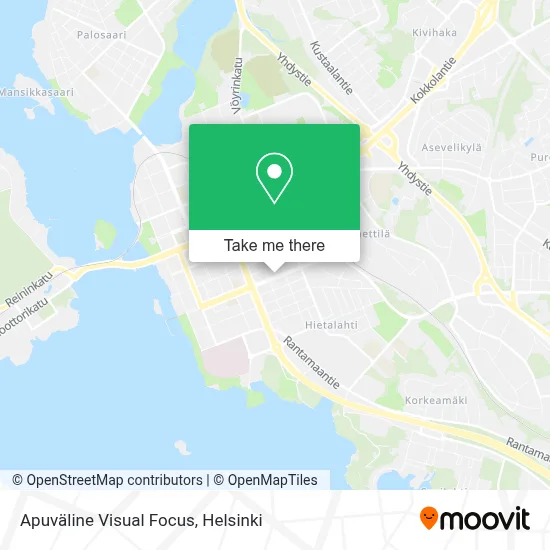 Apuväline Visual Focus map