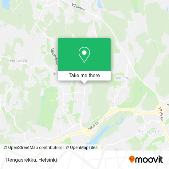 Rengasrekka map