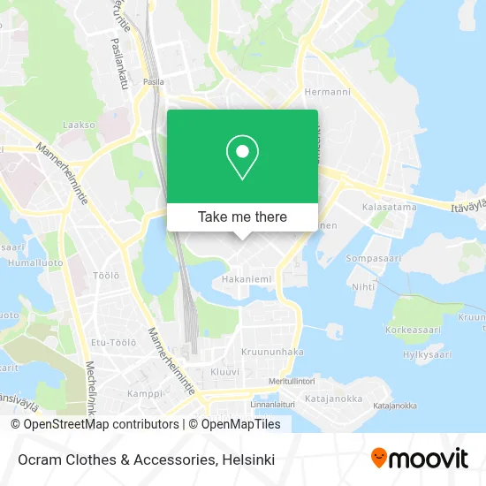 Ocram Clothes & Accessories map