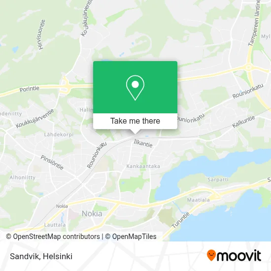 Sandvik map