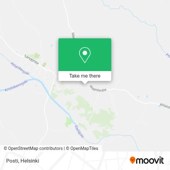Posti map
