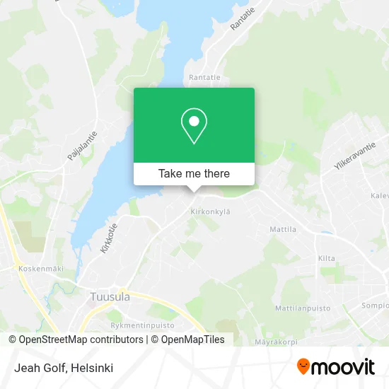 Jeah Golf map