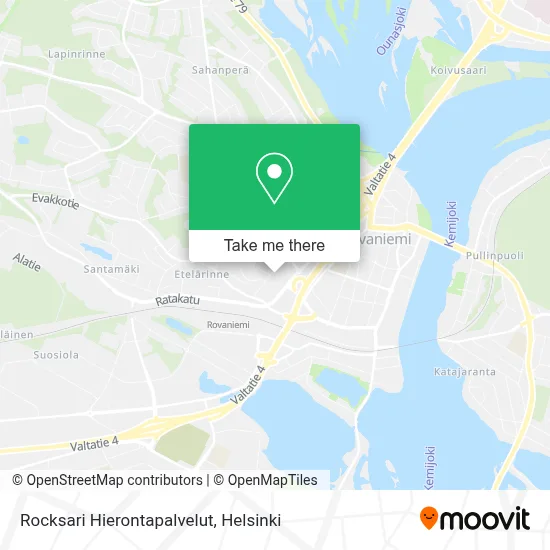 Rocksari Hierontapalvelut map