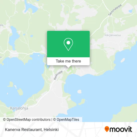 Kanerva Restaurant map