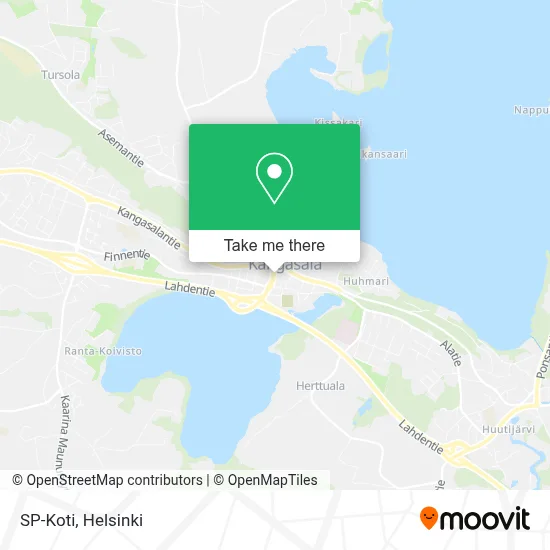 SP-Koti map