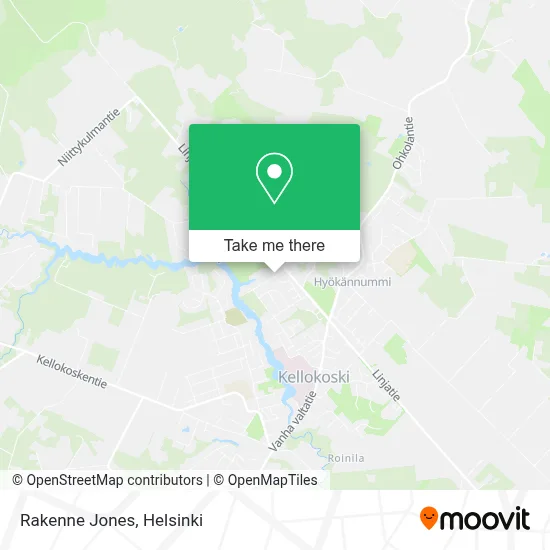 Rakenne Jones map