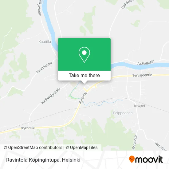 Ravintola Köpingintupa map
