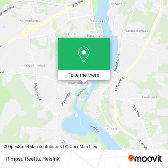 Rimpsu-Reetta map