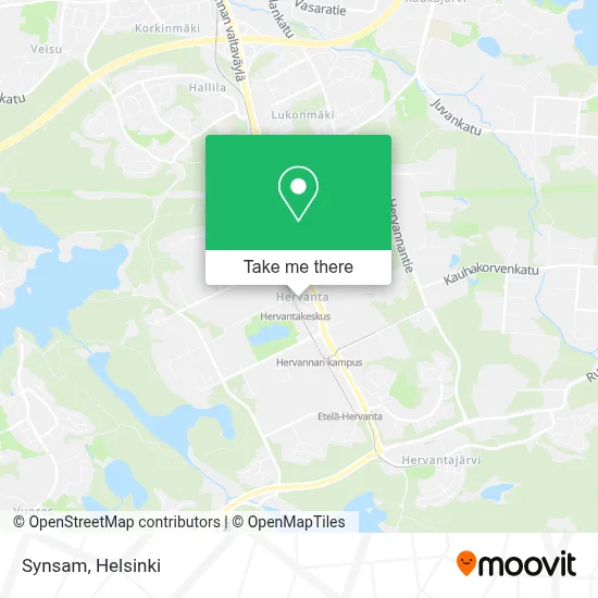Synsam map
