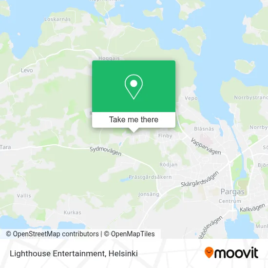Lighthouse Entertainment map