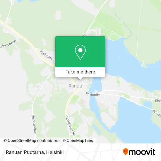 Ranuan Puutarha map