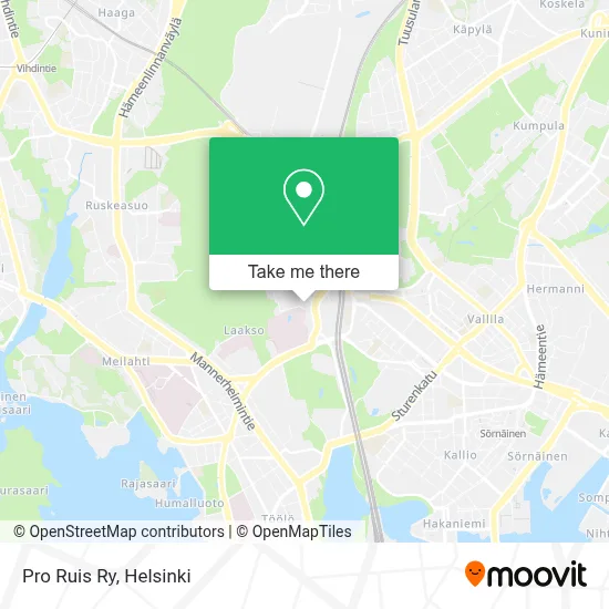 Pro Ruis Ry map
