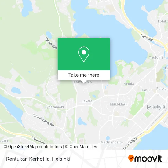 Rentukan Kerhotila map