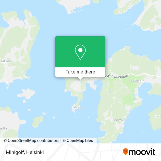 Minigolf map