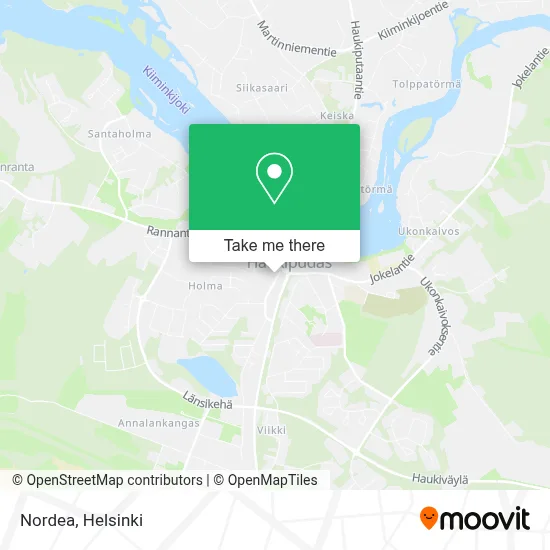 Nordea map
