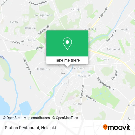Station Restaurant map