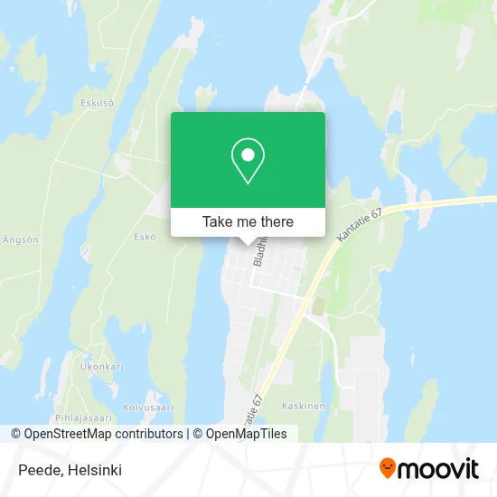 Peede map