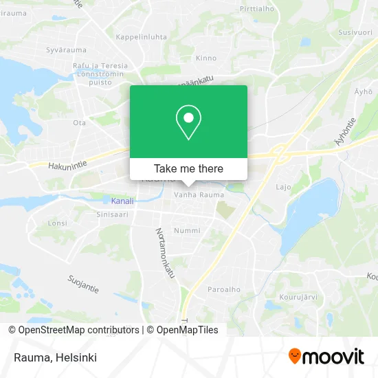 Rauma map