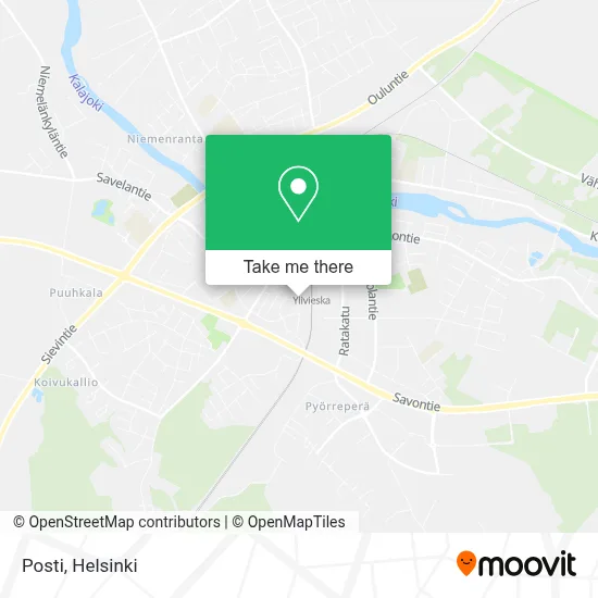 Posti map