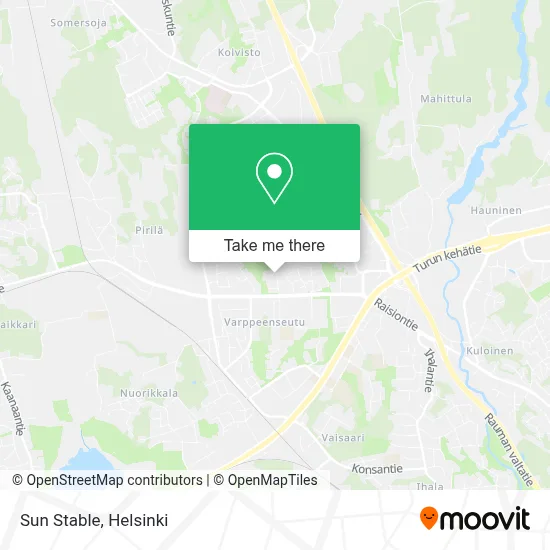 Sun Stable map