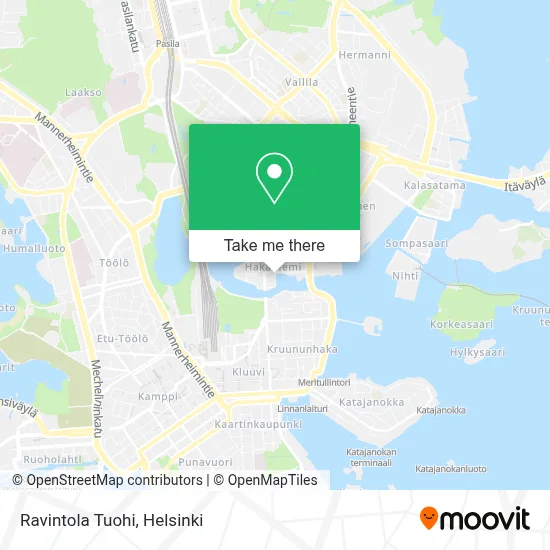 Ravintola Tuohi map