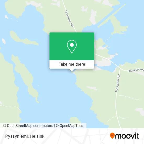 Pyssyniemi map
