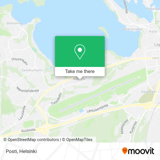 Posti map