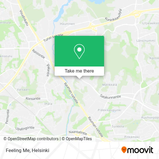 Feeling Me map