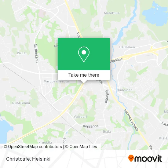 Christcafe map