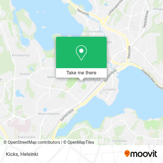 Kicks map