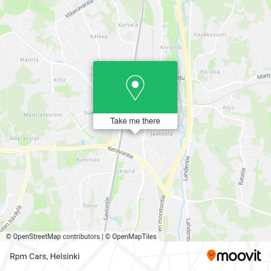 Rpm Cars map