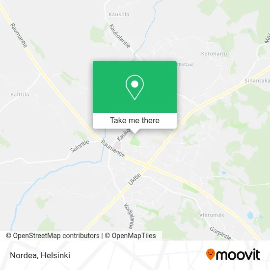 Nordea map