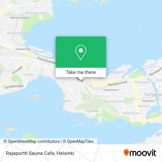 Rajaportti Sauna Cafe map