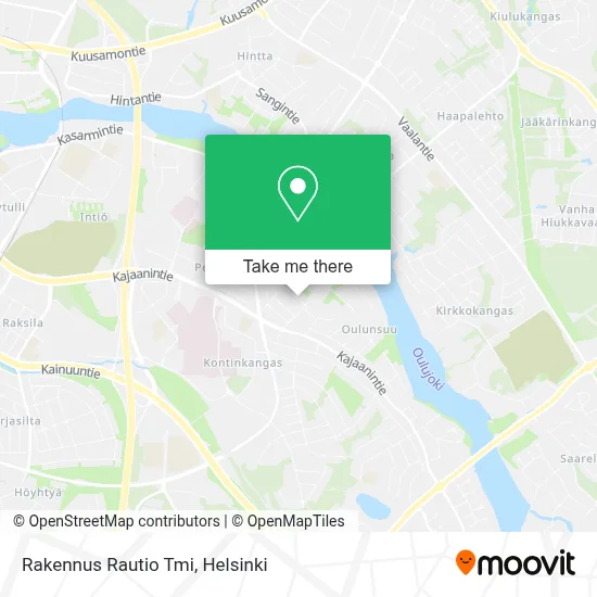 Rakennus Rautio Tmi map