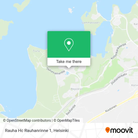 Rauha Hc Rauhanrinne 1 map