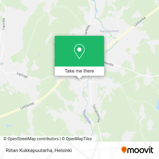 Riitan Kukkapuutarha map