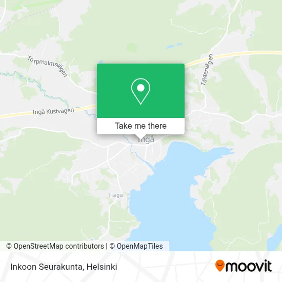 Inkoon Seurakunta map