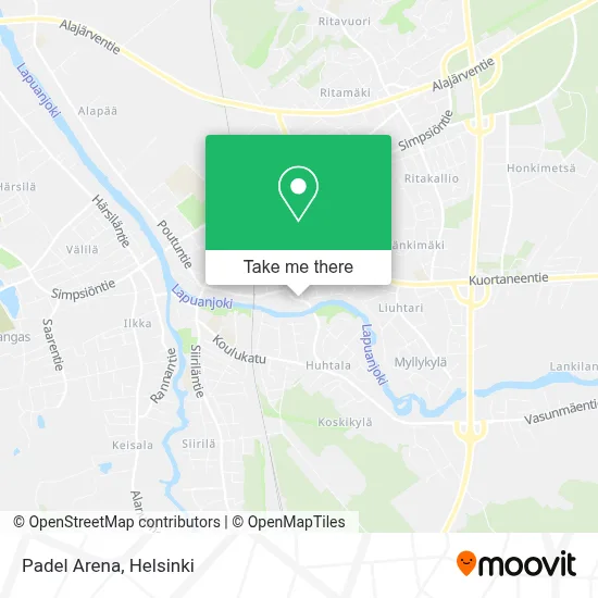 Padel Arena map