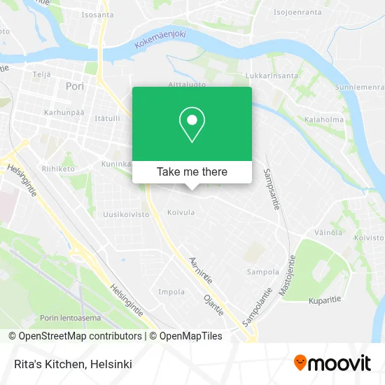 Rita's Kitchen map