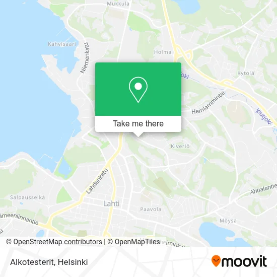 Alkotesterit map