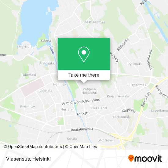 Viasensus map