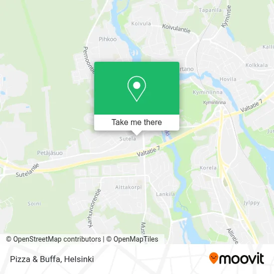 Pizza & Buffa map