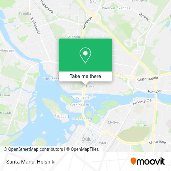 Santa Maria map