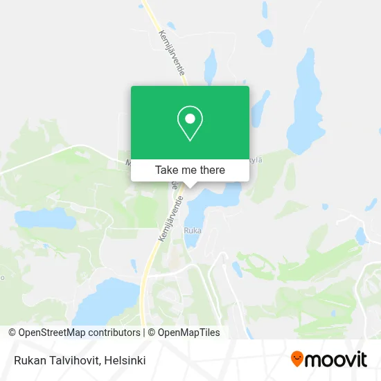 Rukan Talvihovit map