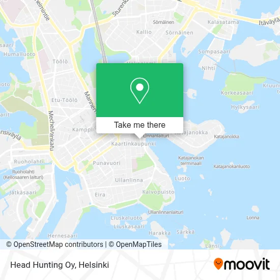 Head Hunting Oy map