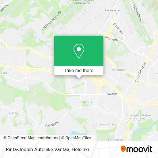 Rinta-Joupin Autoliike Vantaa map