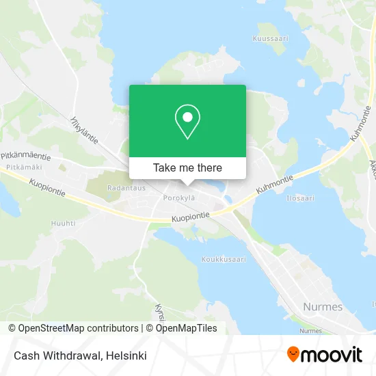 Cash Withdrawal map
